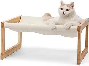 Natural Wooden Pet Bed | Comfortable & Stylish Bed for Dogs & Cats | Durable, Eco-Friendly & Non-Toxic Design | Ideal for All Ages