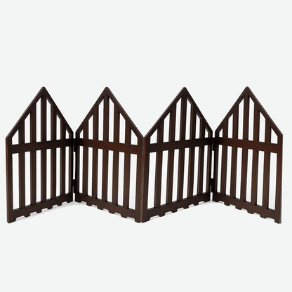 Pet Barriier Portable Safety Gate | Indoor Barrier | Room Divider for Pets and Baby | Dog Fence Partition for Living Room Bedroom (4 Panel)