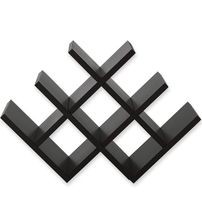 Modern Wooden Tabletop Wine Rack - Organize Your Collection