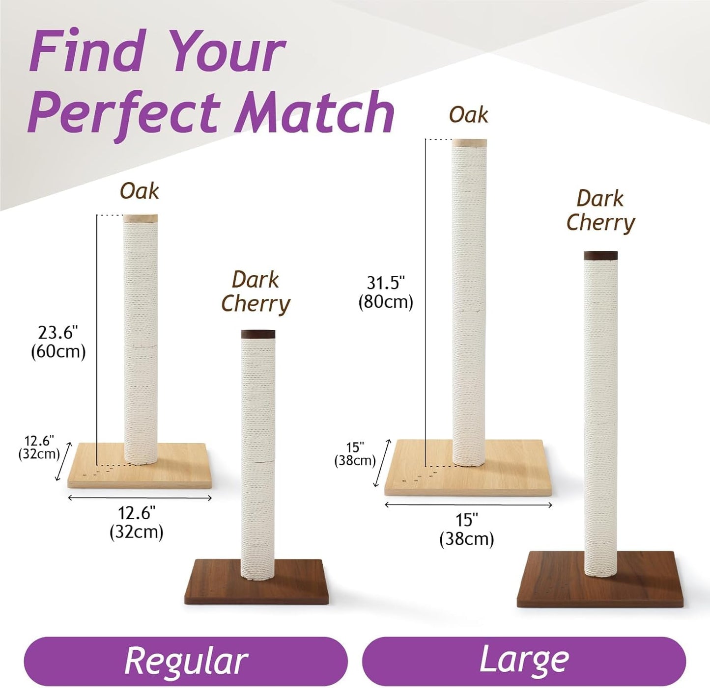 Natural Wooden Pet Tree for Cats & Dogs | Strong, Eco-Friendly Climbing & Scratching Tree Ages | Stylish Pet Tree for Your Home