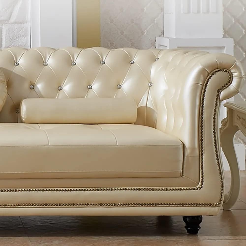 Luxury Modern Chesterfield Velvet Sofa Set