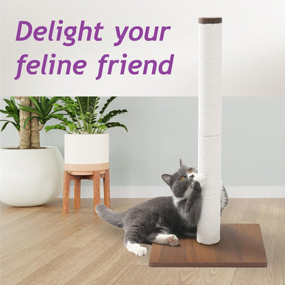 Natural Wooden Pet Tree for Cats & Dogs | Strong, Eco-Friendly Climbing & Scratching Tree Ages | Stylish Pet Tree for Your Home