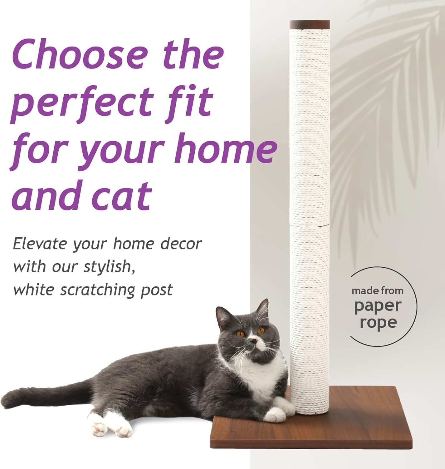 Natural Wooden Pet Tree for Cats & Dogs | Strong, Eco-Friendly Climbing & Scratching Tree Ages | Stylish Pet Tree for Your Home