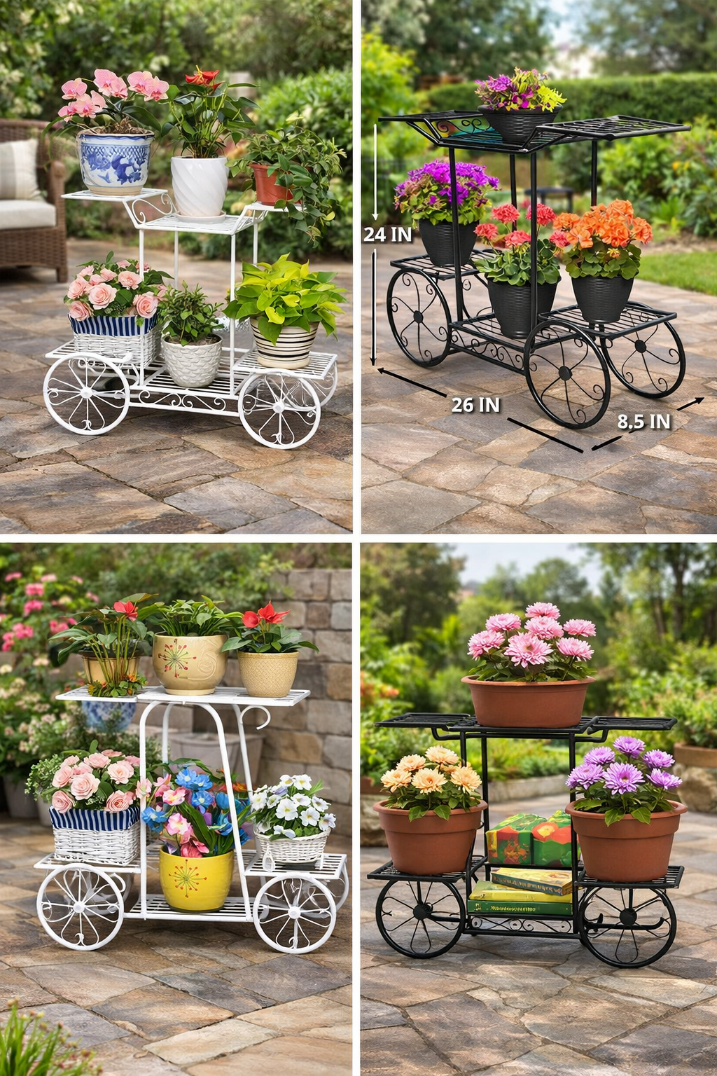 Modern Multi-Tier Plant Stand